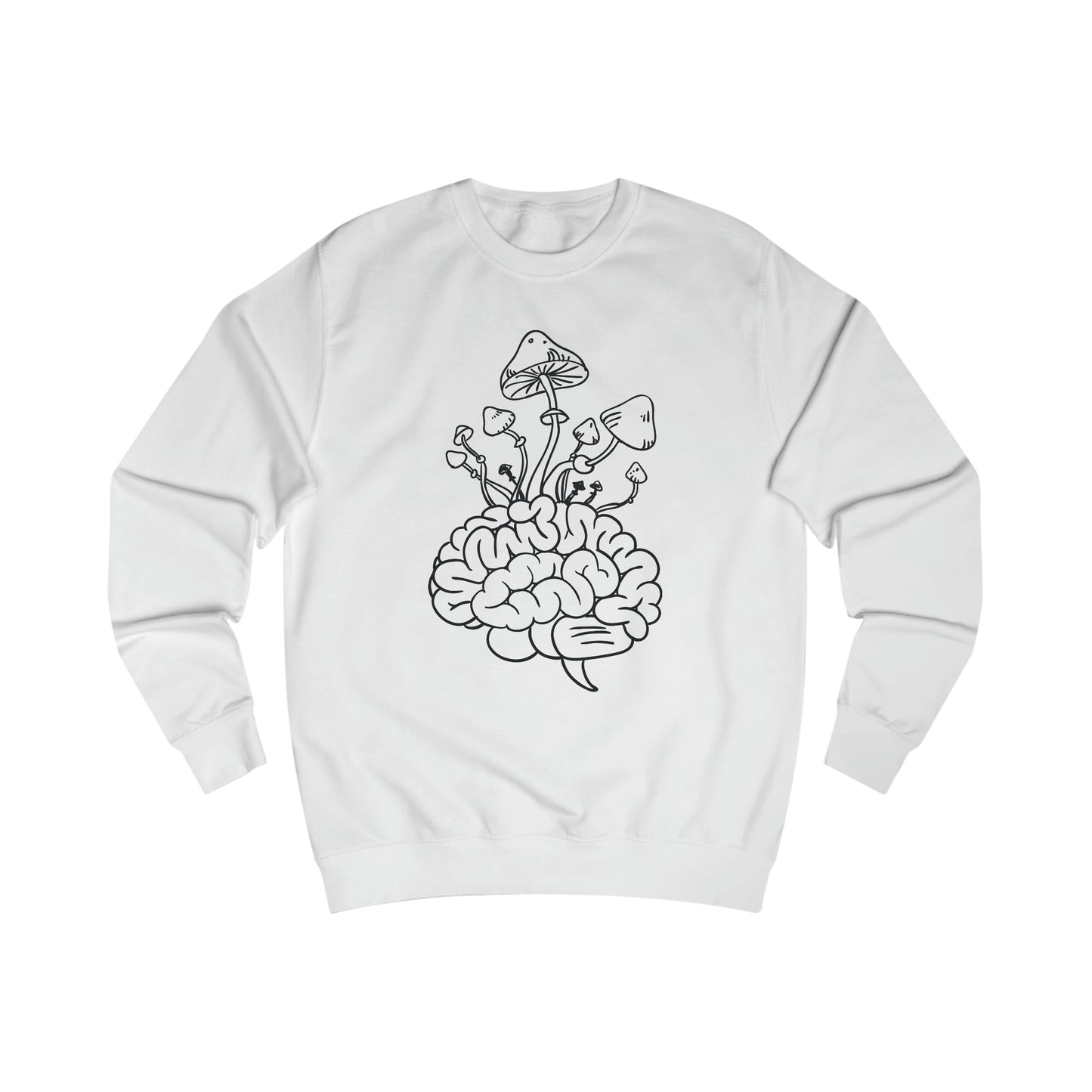 Mushrooms On The Mind.sweatshirt