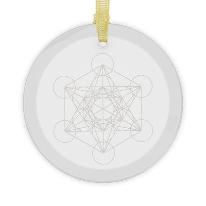 Metatron Glass Ornament