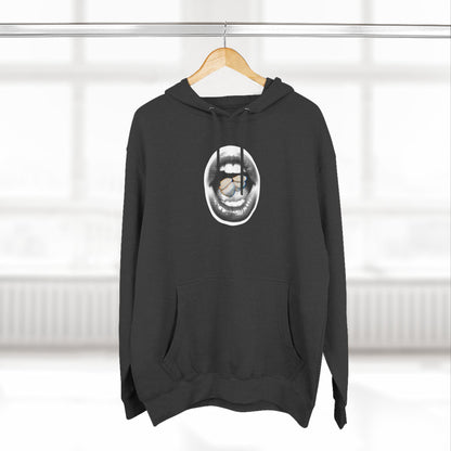 Cream Soda Cubensis Hoodie — Surreal Fungi Photo-Real Graphic Fleece