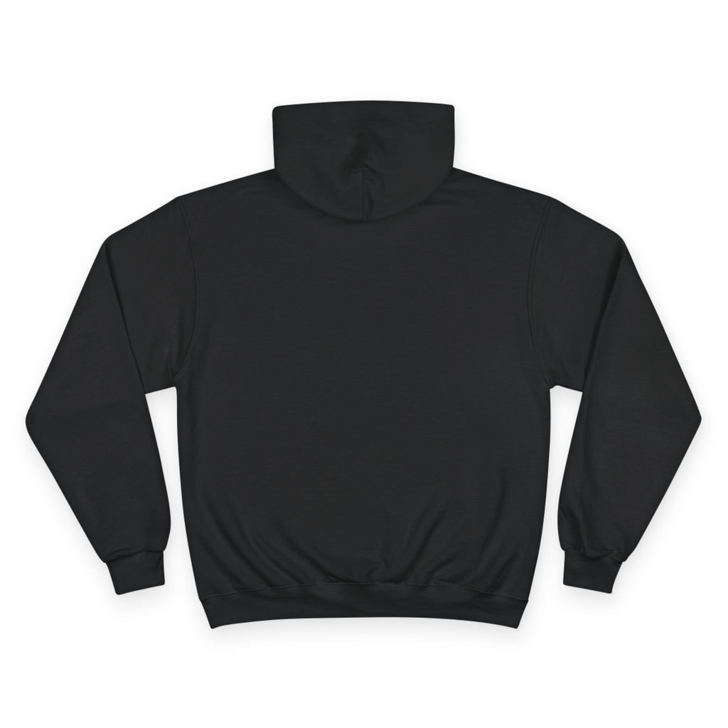 Champion Hoodie — Minimal Dripping Paint Logo Pullover