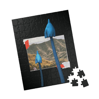 Blue Peaks Puzzle (110-piece)