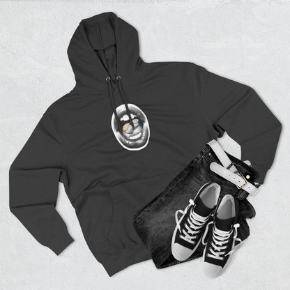Cream Soda Cubensis Hoodie — Surreal Fungi Photo-Real Graphic Fleece