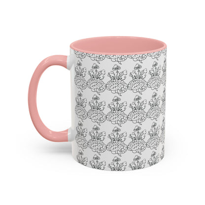 Mushrooms On The Mind (Accent Coffee Mug (11, 15oz))