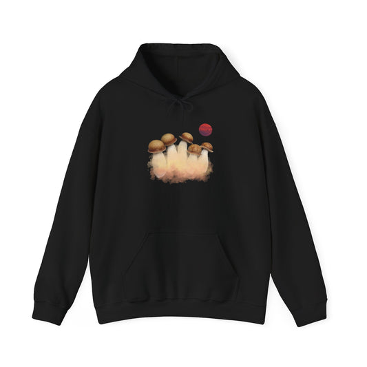 Mushroom Cloud Hoodie, Cozy Sweatshirt for Nature Lovers, Unique Gift for Adventurers, Perfect for Fall Fashion, Earthy Aesthetic Apparel