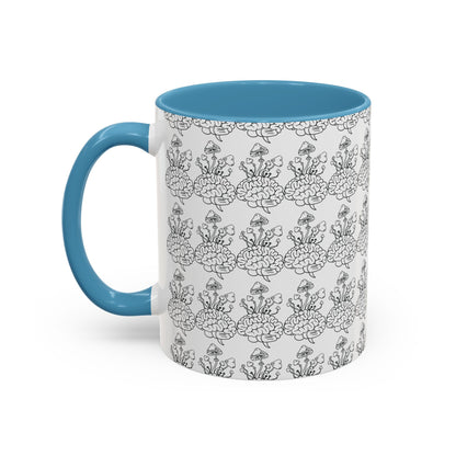 Mushrooms On The Mind (Accent Coffee Mug (11, 15oz))