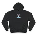 Mushroom Cloud Hoodie — Subtle Vapor Explosion Graphic