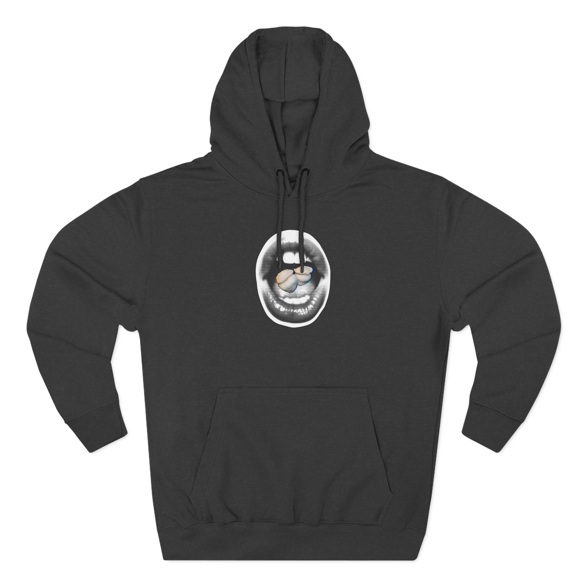 Cream Soda Cubensis Hoodie — Surreal Fungi Photo-Real Graphic Fleece