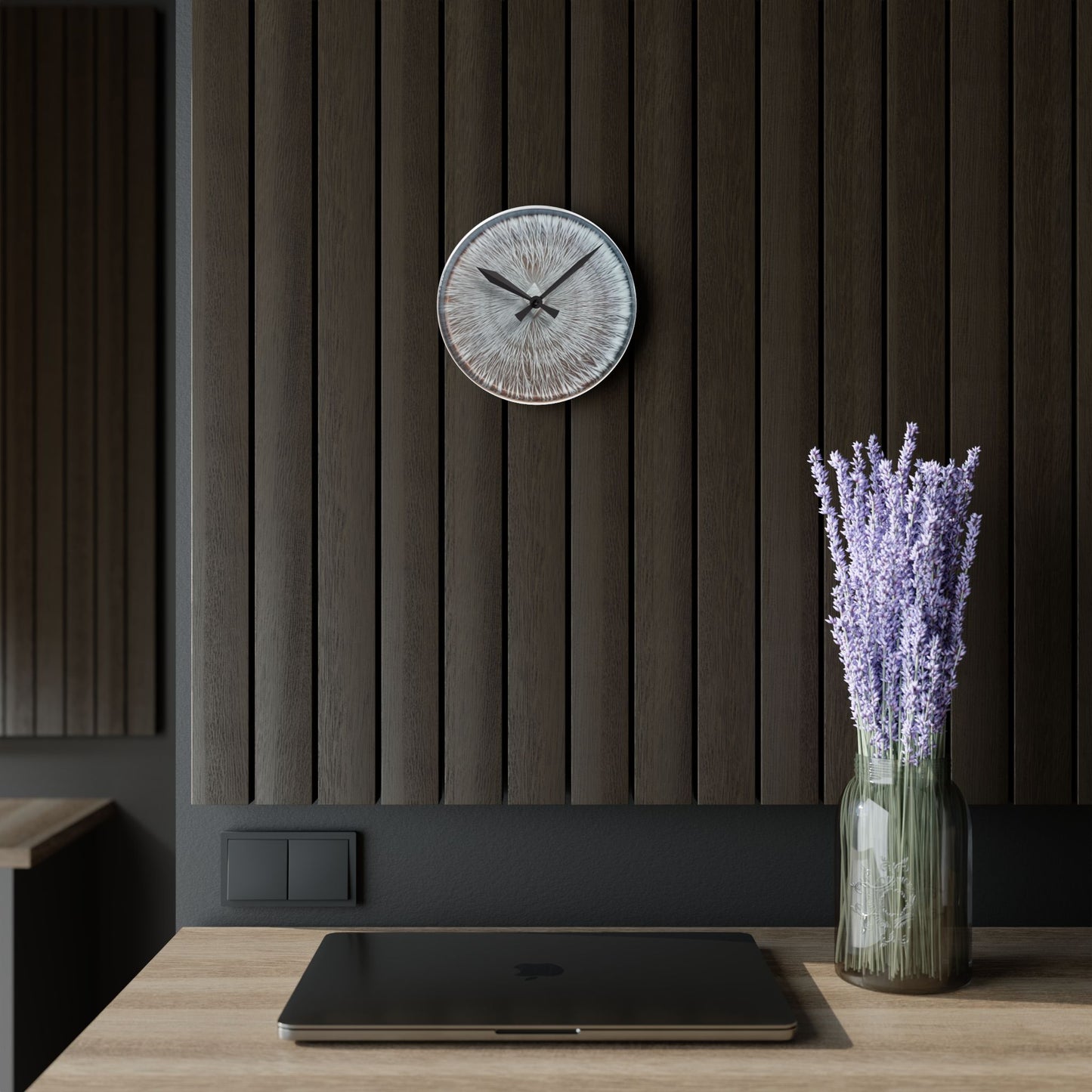 The Sector — Mycelium Wall Clock