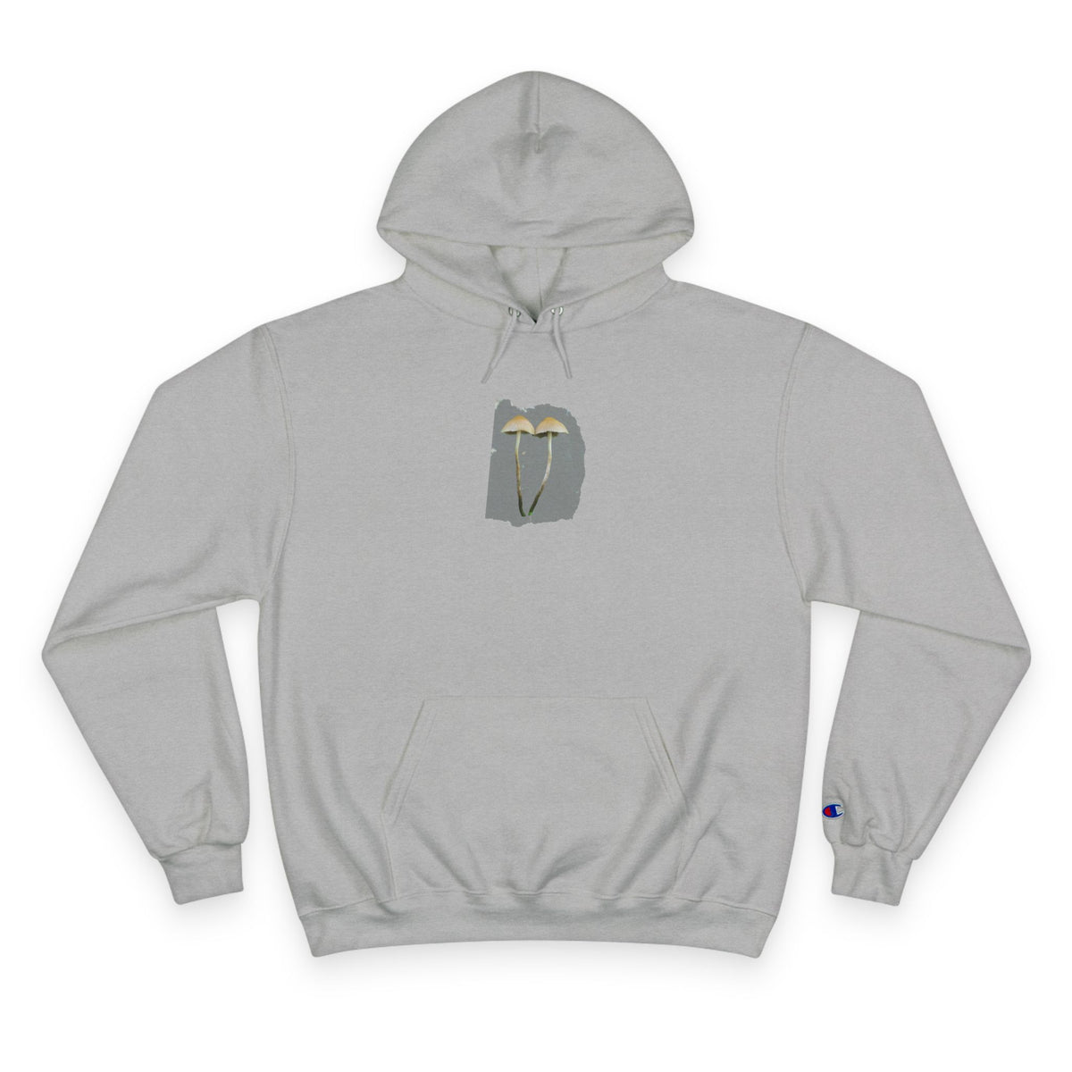 Hoodie — Minimal Two Owls Chest Graphic Cozy Champion-Style Pullover