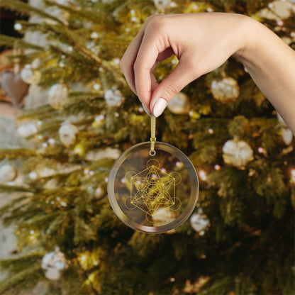 Metatron Glass Ornament