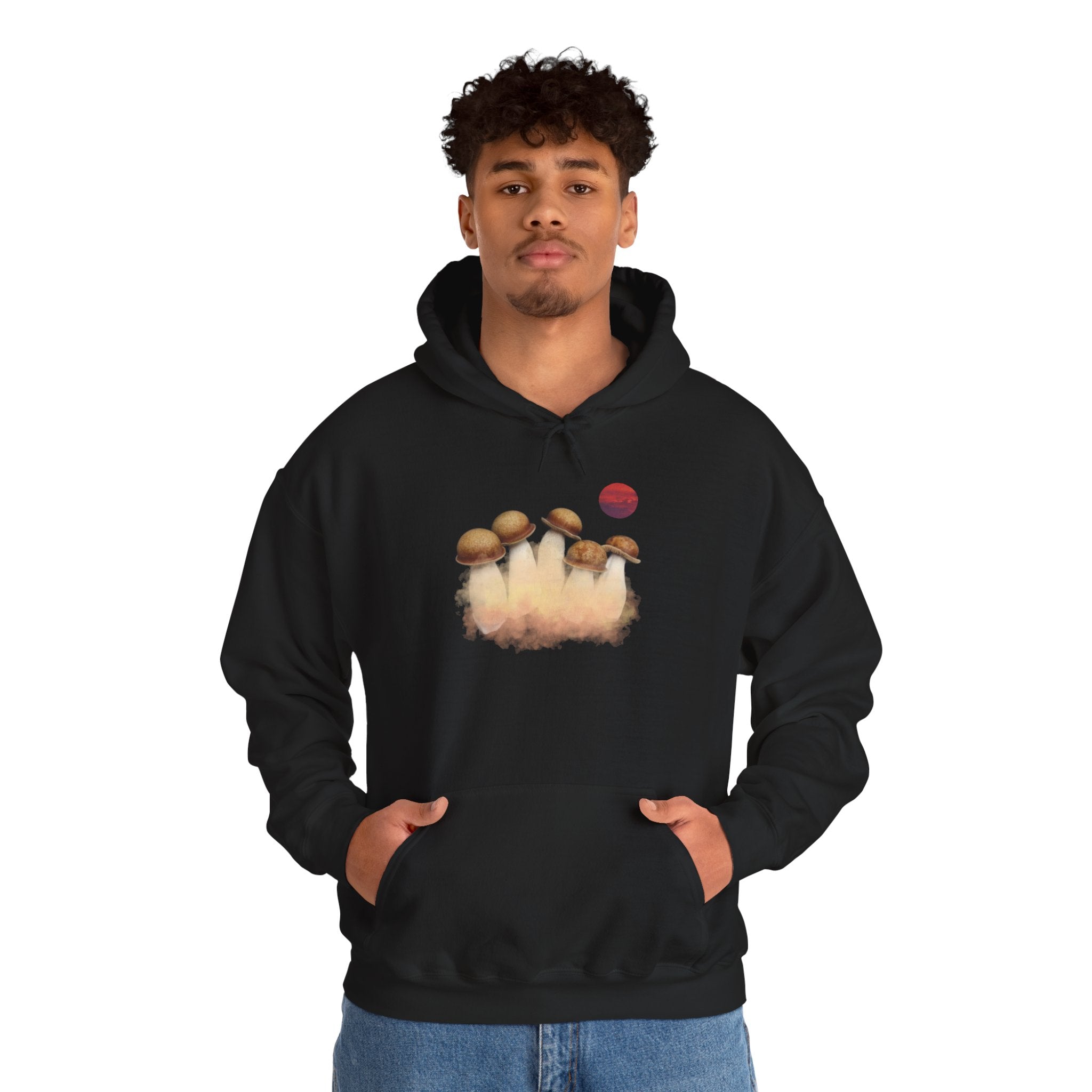Mushroom Cloud Hoodie, Cozy Sweatshirt for Nature Lovers, Unique Gift for Adventurers, Perfect for Fall Fashion, Earthy Aesthetic Apparel