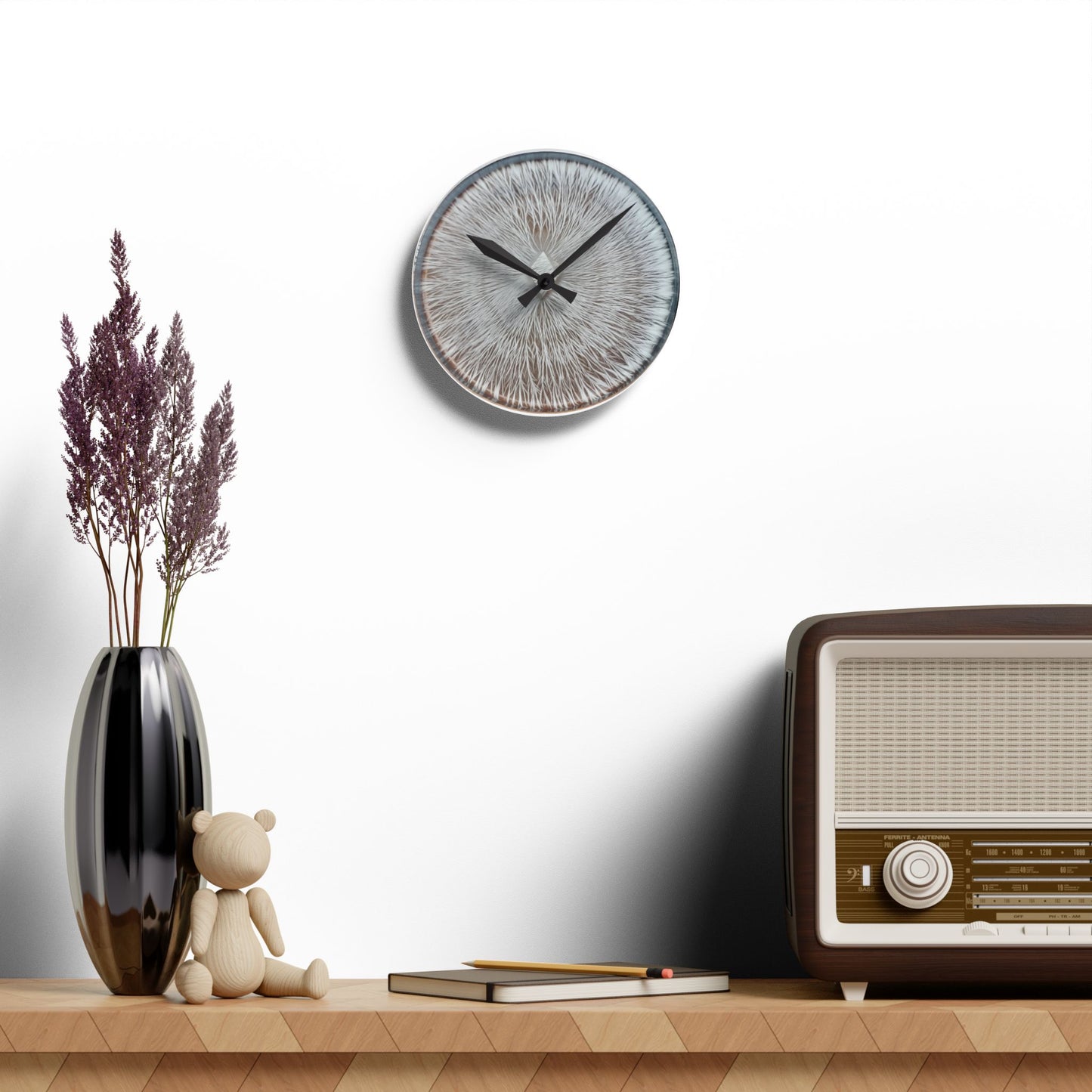 The Sector — Mycelium Wall Clock