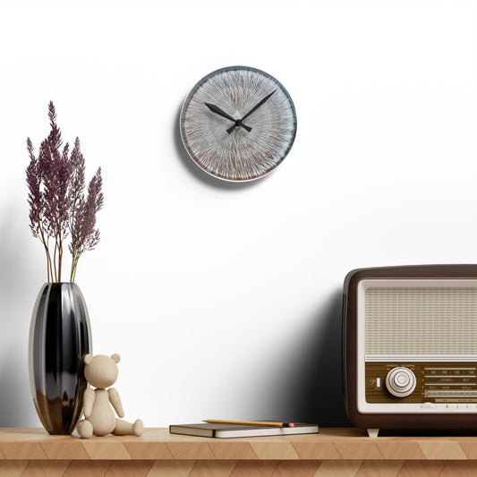 'The Sector' -  Acrylic Wall Clock