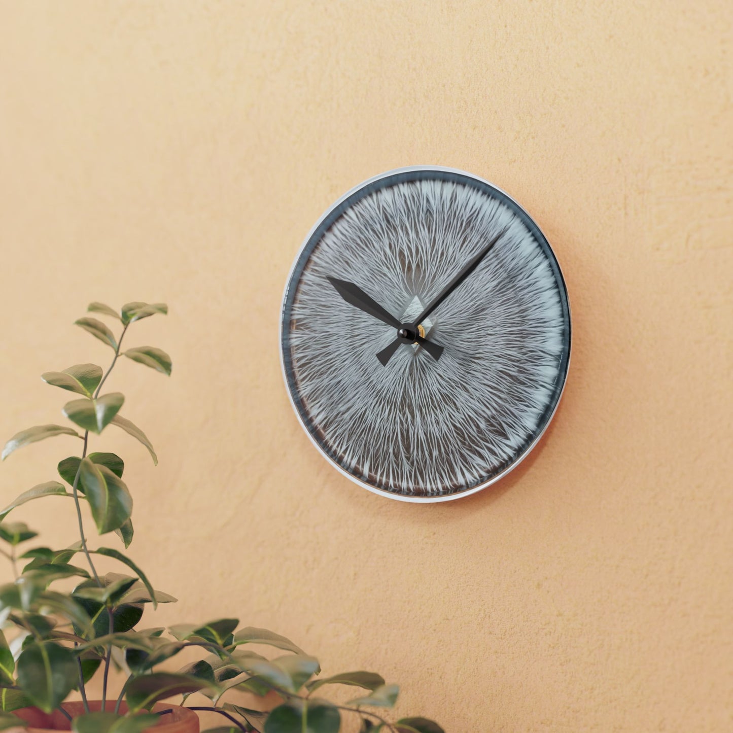 The Sector — Mycelium Wall Clock