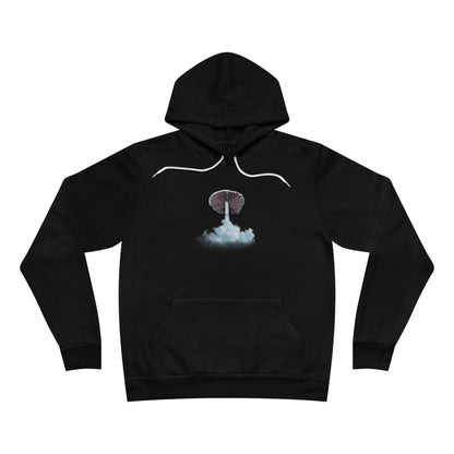 Cubes In The Clouds (Fleece Pullover Hoodie)